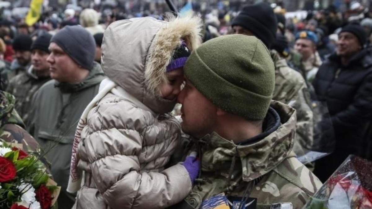 Зустріч бійців АТО Зустріч бійців АТО