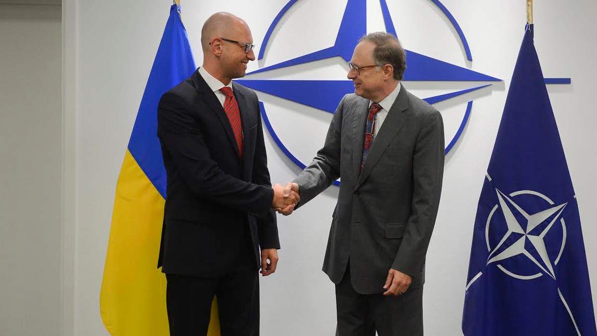 Арсеній Яценюк та Александр Вершбоу Арсеній Яценюк та Александр Вершбоу