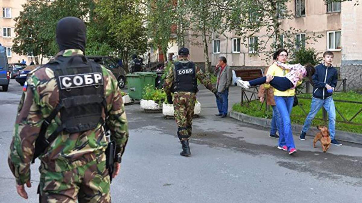 Спецоперація в Петербурзі Спецоперація в Петербурзі