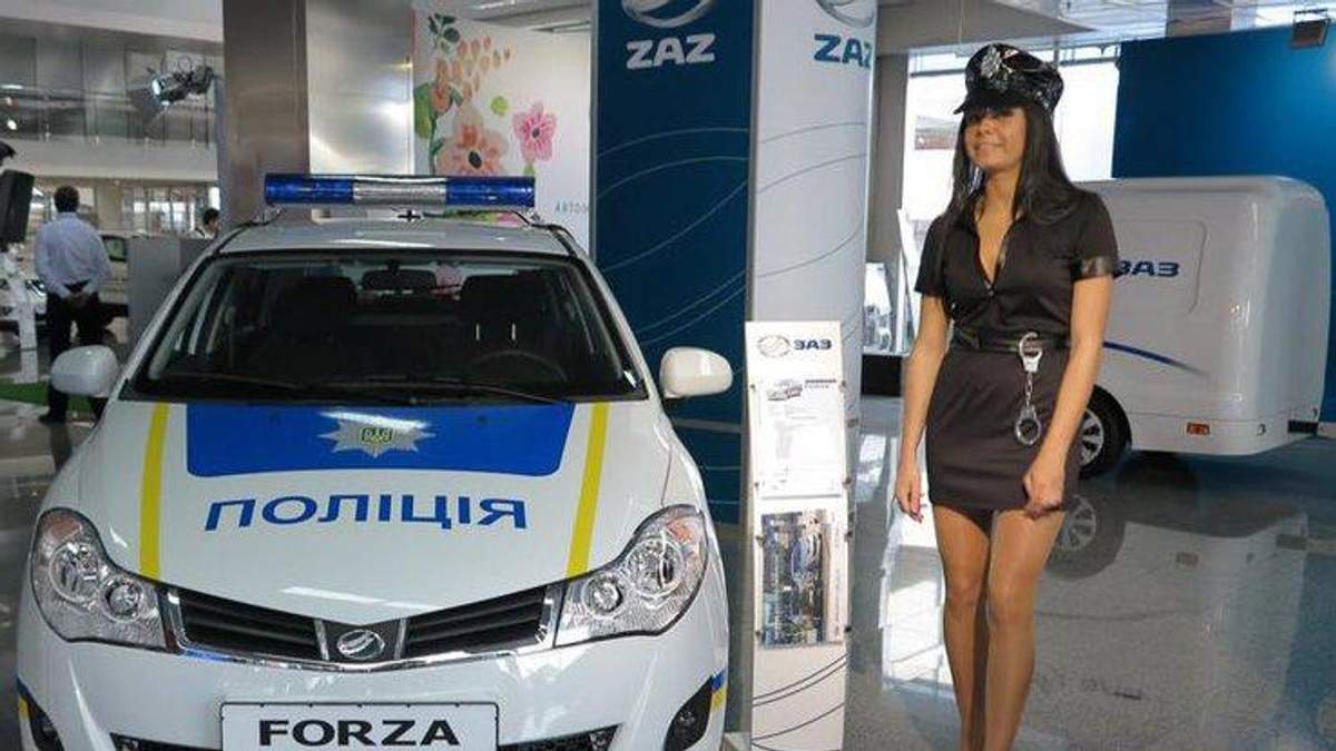 Авто для поліція ZAZ представили ще у травні Авто для поліція ZAZ представили ще у травні