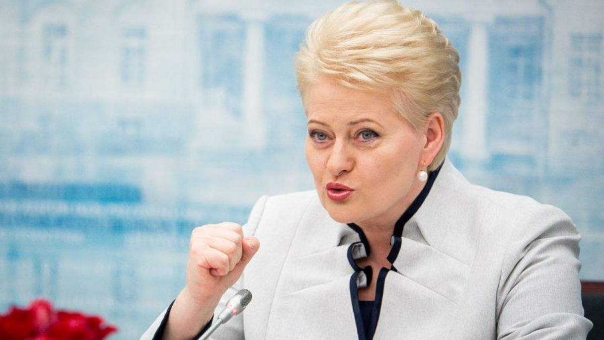 Президент Литви Даля Грібаускайте Президент Литви Даля Грібаускайте