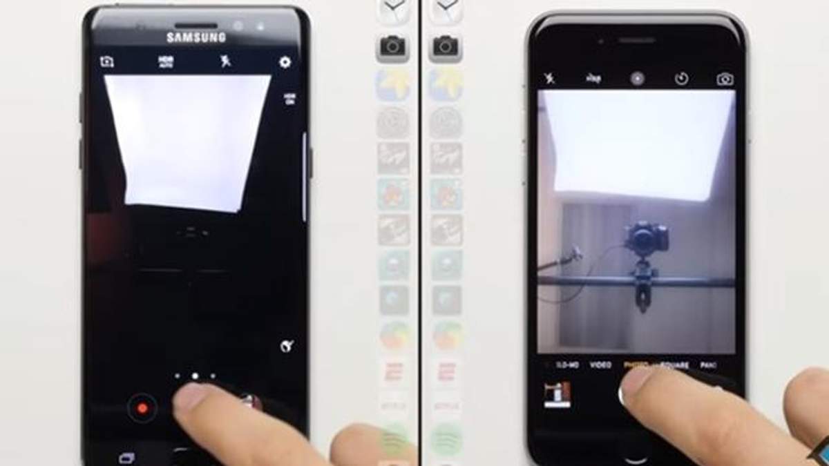 Galaxy Note 7 і iPhone 6S Galaxy Note 7 і iPhone 6S