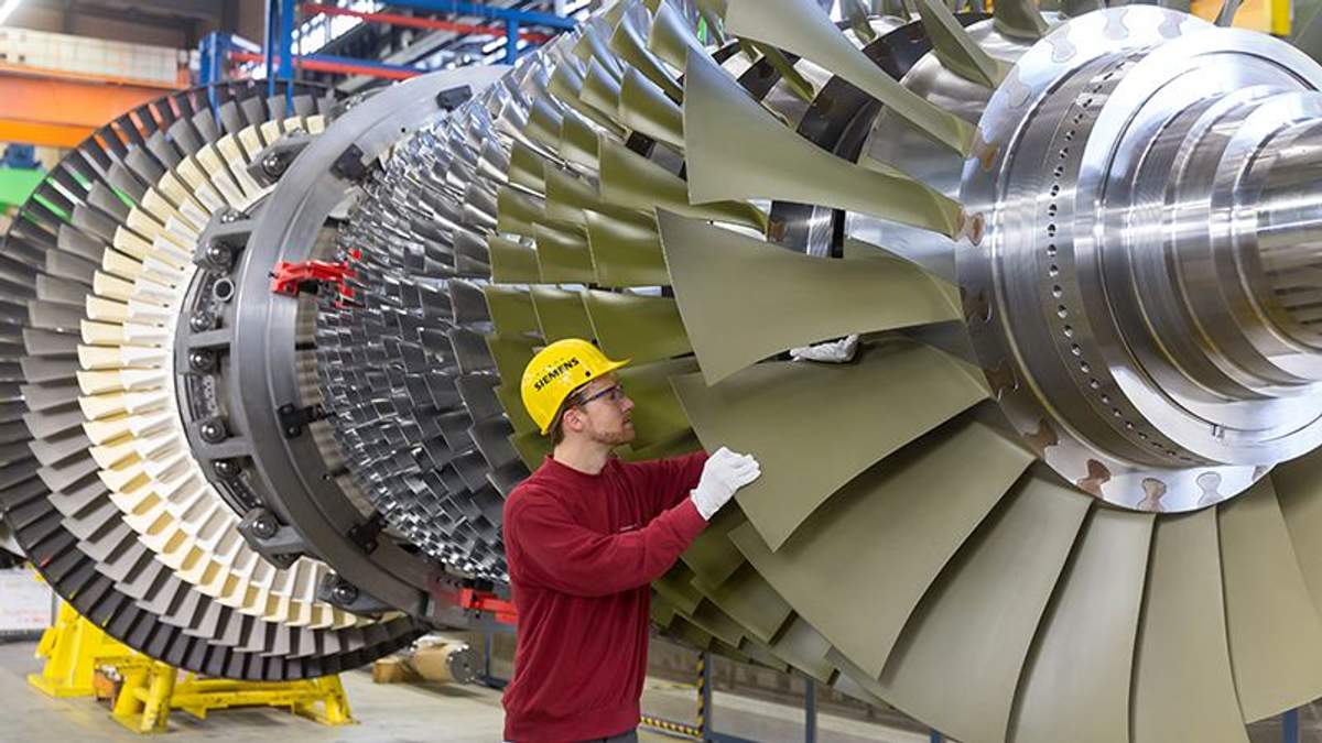 Газові турбіни Siemens (Ілюстрація) Газові турбіни Siemens (Ілюстрація)