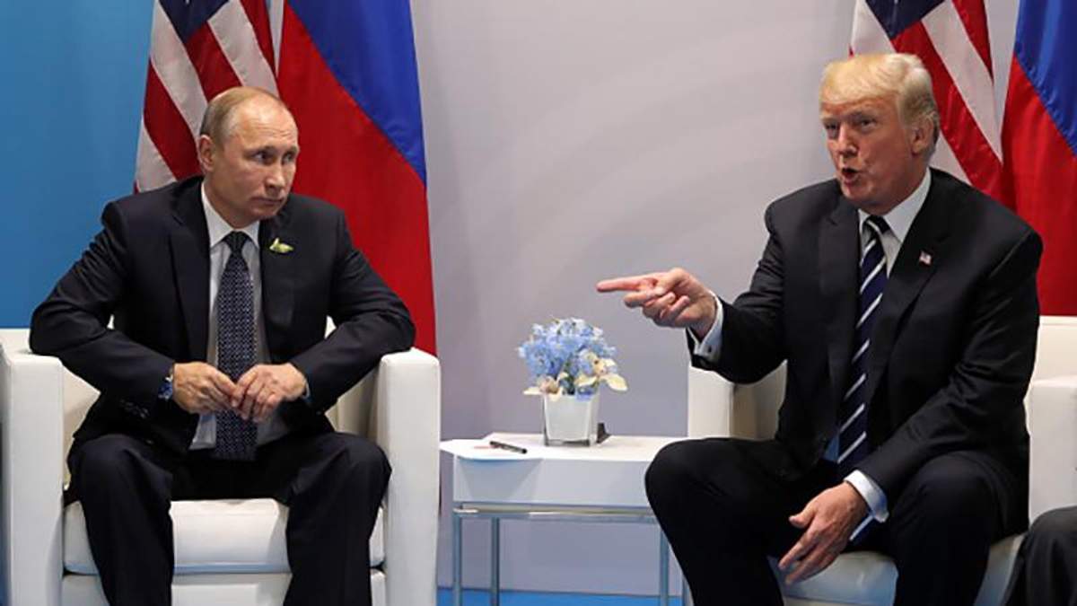 Владимир Путин и Дональд Трамп Владимир Путин и Дональд Трамп