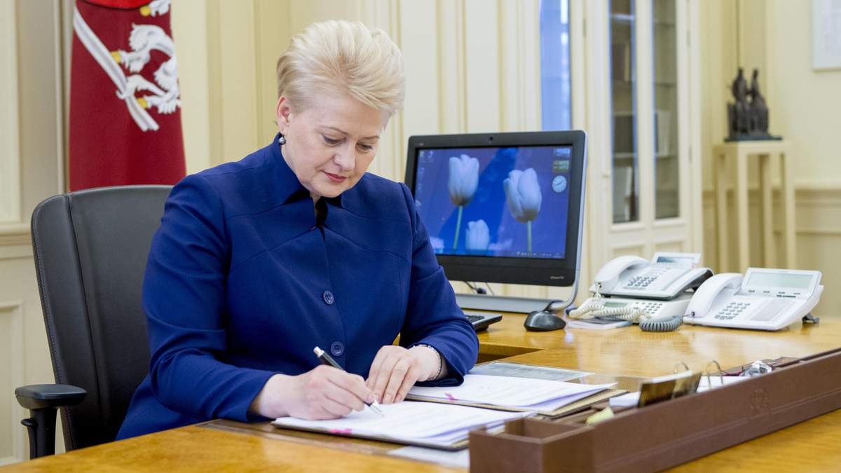 Президент Литви підписала "закон Магнітського" Президент Литви підписала "закон Магнітського"