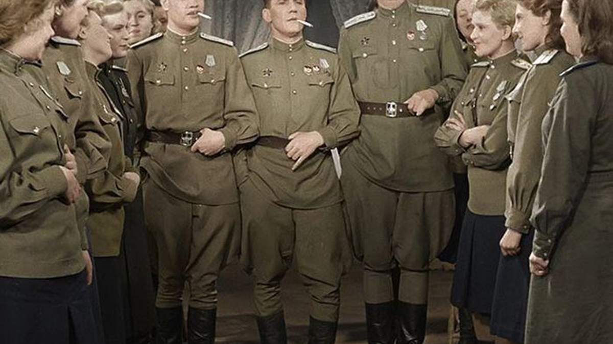 Кадр з радянського фільму Кадр з радянського фільму