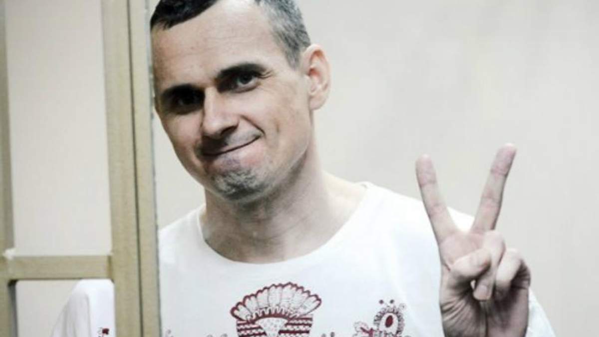 Український політв'язень Олег Сенцов Український політв'язень Олег Сенцов