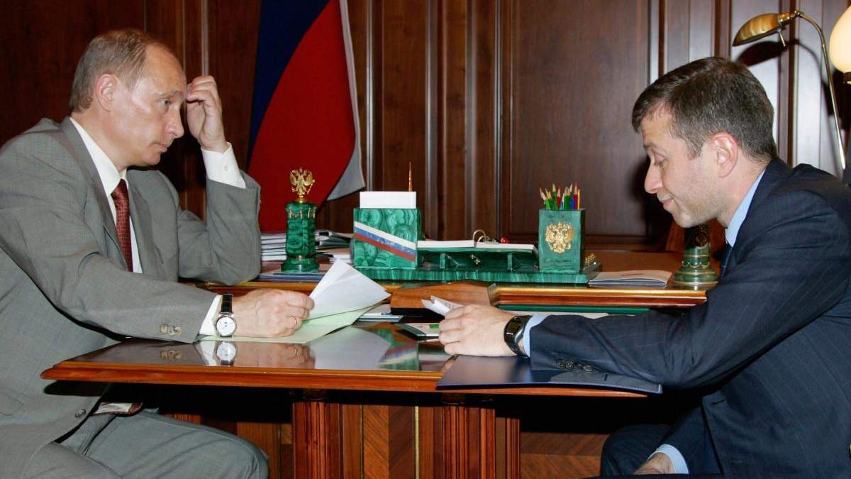 Абрамович розплачується за близькість до Путіна Абрамович розплачується за близькість до Путіна