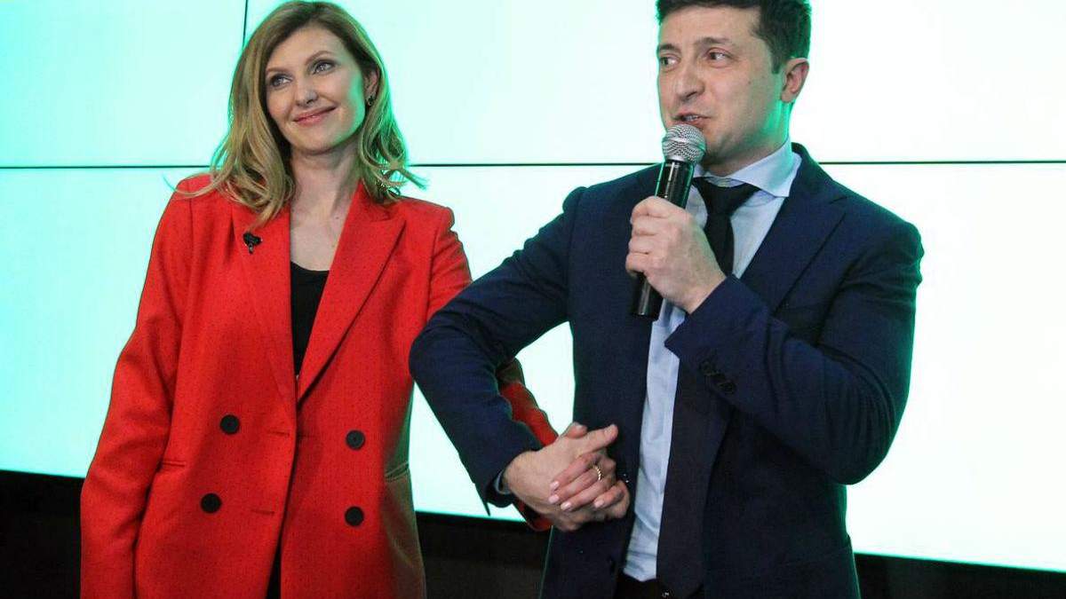 Володимир та Олена Зеленські Володимир та Олена Зеленські