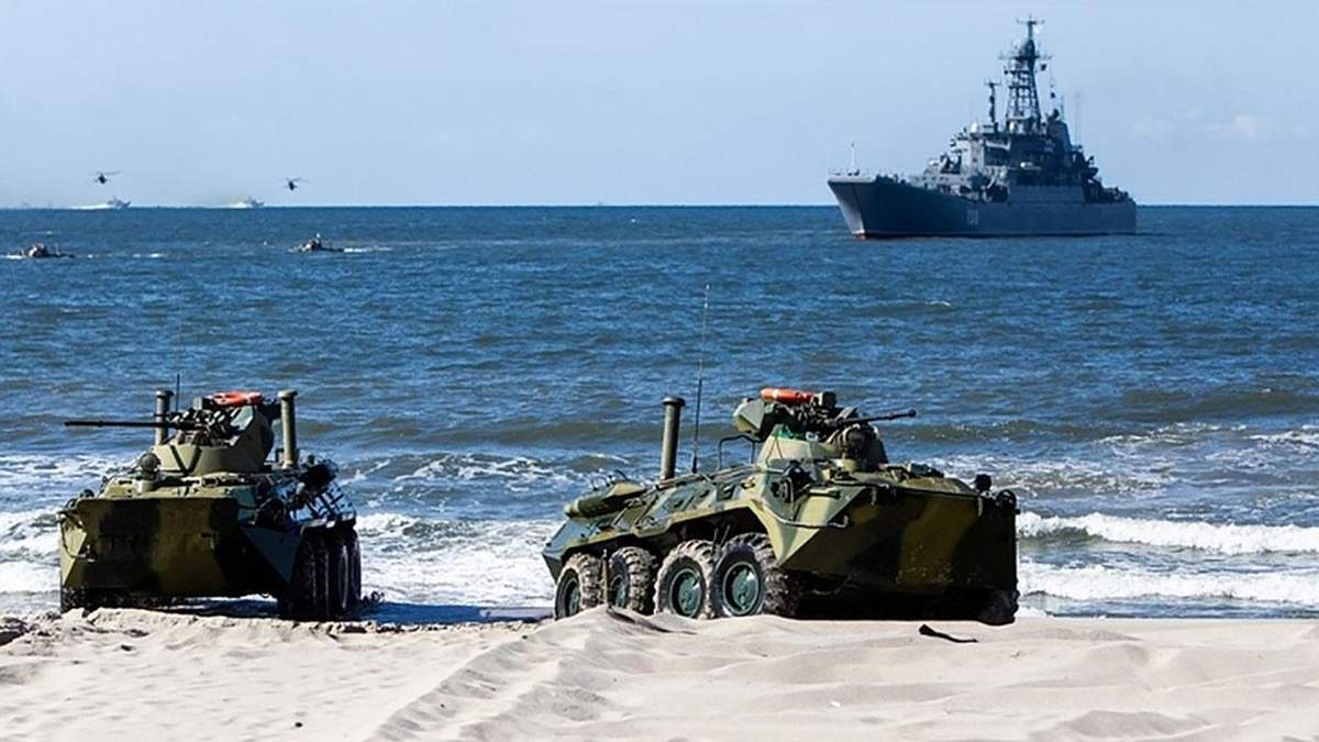 У Росія на військових навчаннях потонув морпіх У Росія на військових навчаннях потонув морпіх