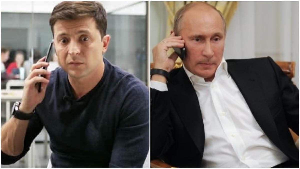 Зеленський і Путін вперше поговорили Зеленський і Путін вперше поговорили