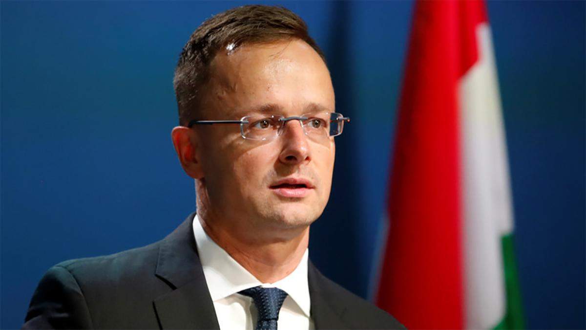 Міністр закордонних справ Угорщини Петер Сіярто Міністр закордонних справ Угорщини Петер Сіярто