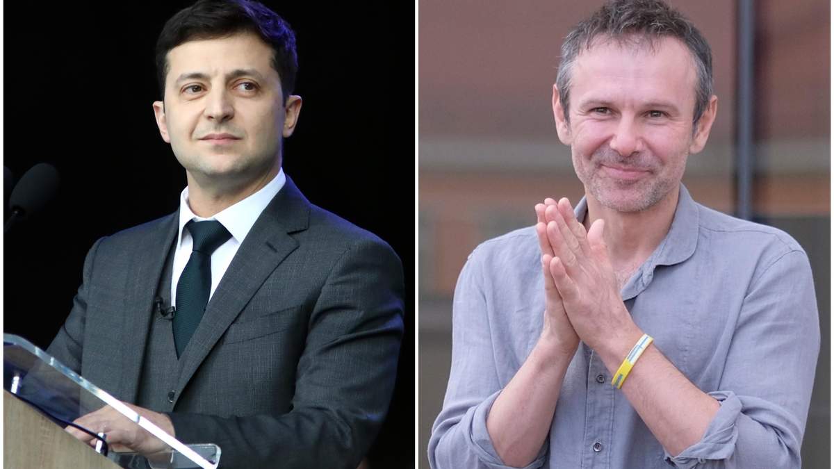 Зеленский предлагает Вакарчуку создать коалицию между Слугой народа и Голосом Зеленский предлагает Вакарчуку создать коалицию между Слугой народа и Голосом