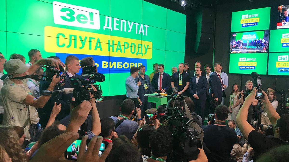 "Слуга народу" може отримати монобільшість у парламенті "Слуга народу" може отримати монобільшість у парламенті