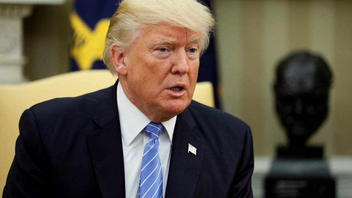 Американский президент Дональд Трамп Американский президент Дональд Трамп