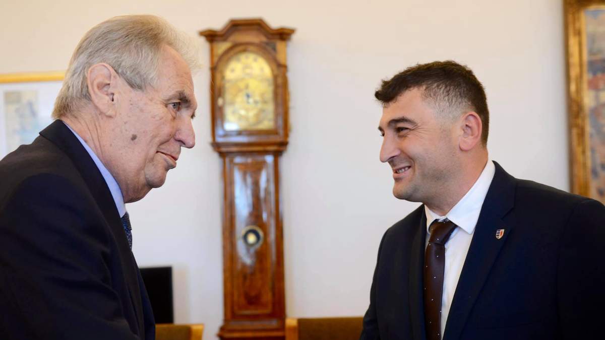 Зустріч президента Чехії Мілоша Земана з представниками русинів. Зустріч президента Чехії Мілоша Земана з представниками русинів.