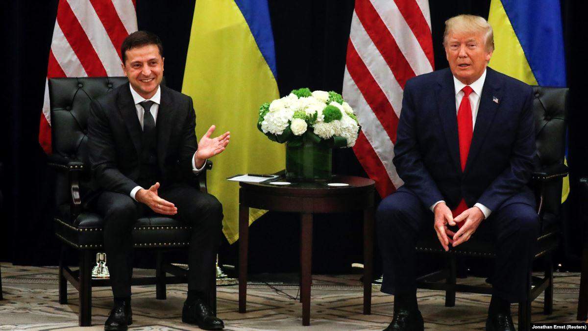 Зеленський і Трамп у США Зеленський і Трамп у США