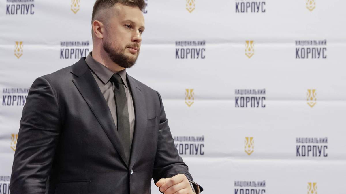 Лідер Національного корпусу Андрій Білецький Лідер Національного корпусу Андрій Білецький