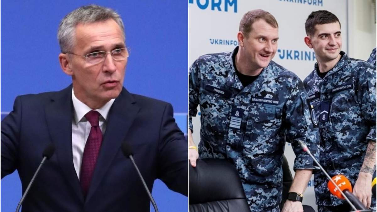 НАТО не захотело, чтобы Столтенберг встретился с освобожденными украинскими моряками НАТО не захотело, чтобы Столтенберг встретился с освобожденными украинскими моряками