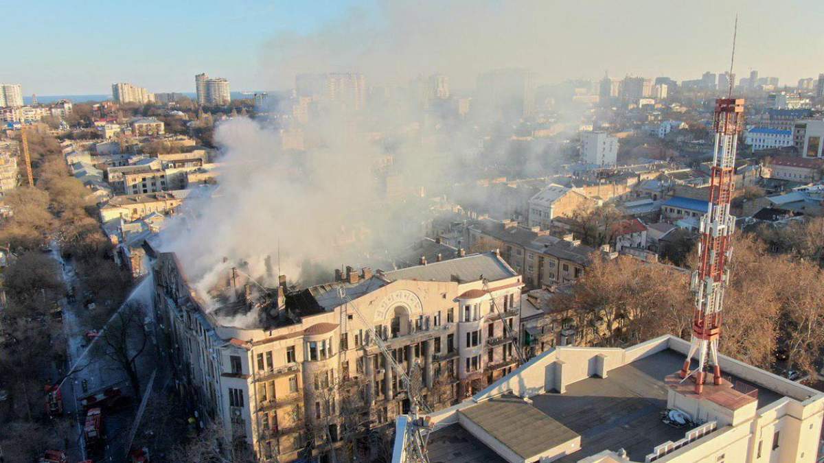 Пожар в Одессе на Троицкой – последние новости, что случилось Пожар в Одессе на Троицкой – последние новости, что случилось