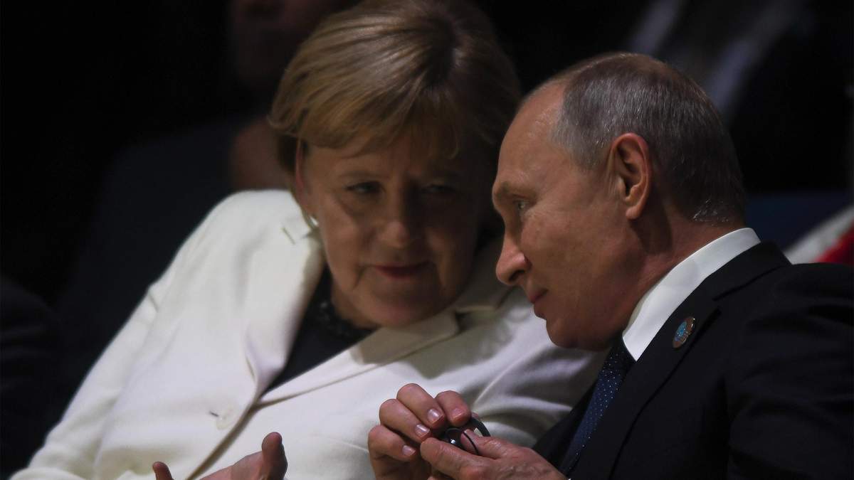 Ангела Меркель і Володимир Путін Ангела Меркель і Володимир Путін