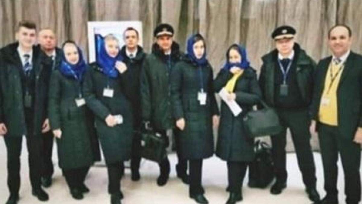 Останнє фото екіпажу трагічного рейсу Останнє фото екіпажу трагічного рейсу