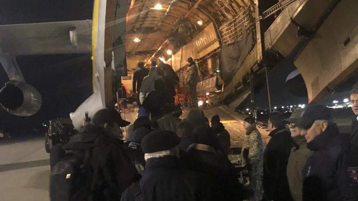 Літак з українськими фахівцями увечері 8 січня вилетів до Ірану Літак з українськими фахівцями увечері 8 січня вилетів до Ірану