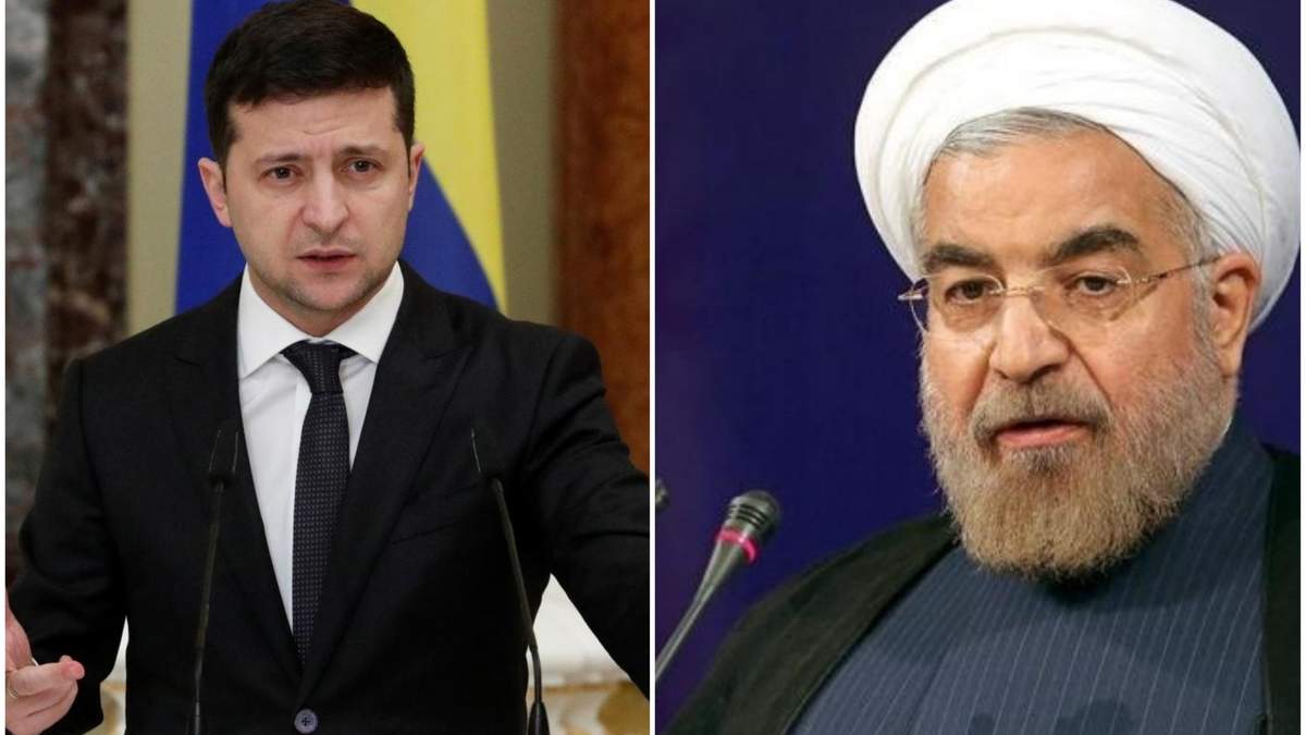 Зеленський поговорив з президентом Ірану про розслідування катастрофи літака МАУ Зеленський поговорив з президентом Ірану про розслідування катастрофи літака МАУ