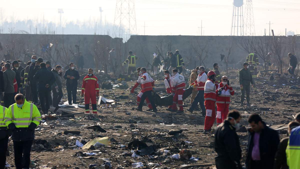 Літак МАУ розбився в Ірані вночі 8 січня Літак МАУ розбився в Ірані вночі 8 січня