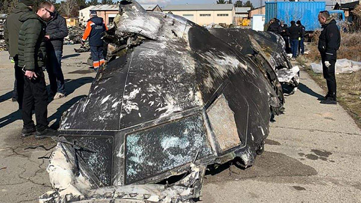 Авіакатастрофа МАУ в Ірані: фото збитого літака від Офісу Президента Авіакатастрофа МАУ в Ірані: фото збитого літака від Офісу Президента