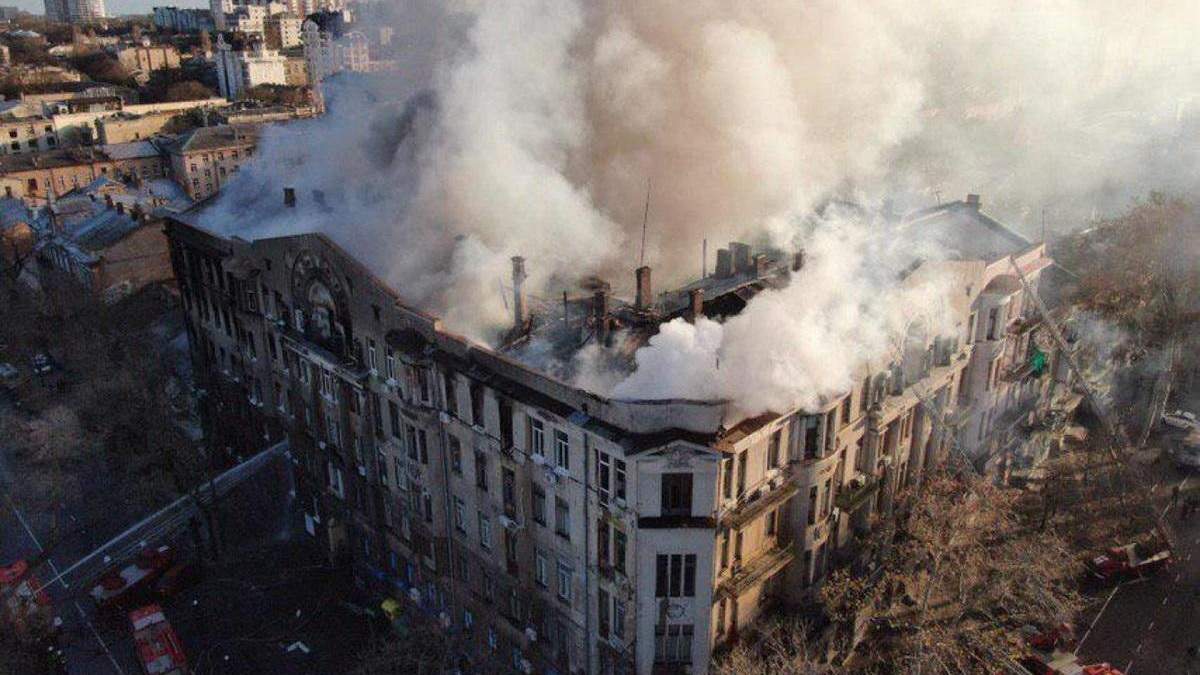 Одеська ОДА встановить тимчасовий дах та законсервує будівлю економічного коледжу Одеська ОДА встановить тимчасовий дах та законсервує будівлю економічного коледжу