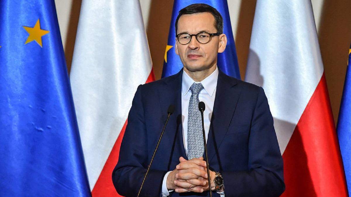 Моравецкий напомнил России про оккупированные Крым и Донбасс Моравецкий напомнил России про оккупированные Крым и Донбасс
