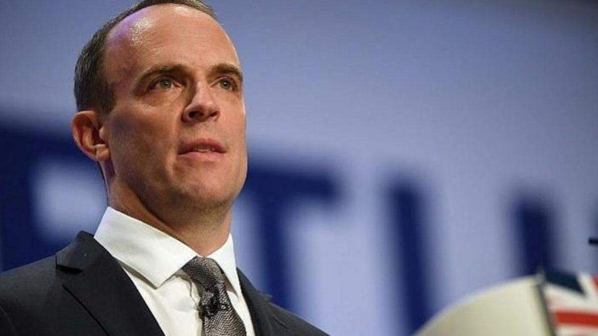 Домінік Рааб наголосив, що хоче чимскоріше зустрітися із Зеленським в Лондоні Домінік Рааб наголосив, що хоче чимскоріше зустрітися із Зеленським в Лондоні