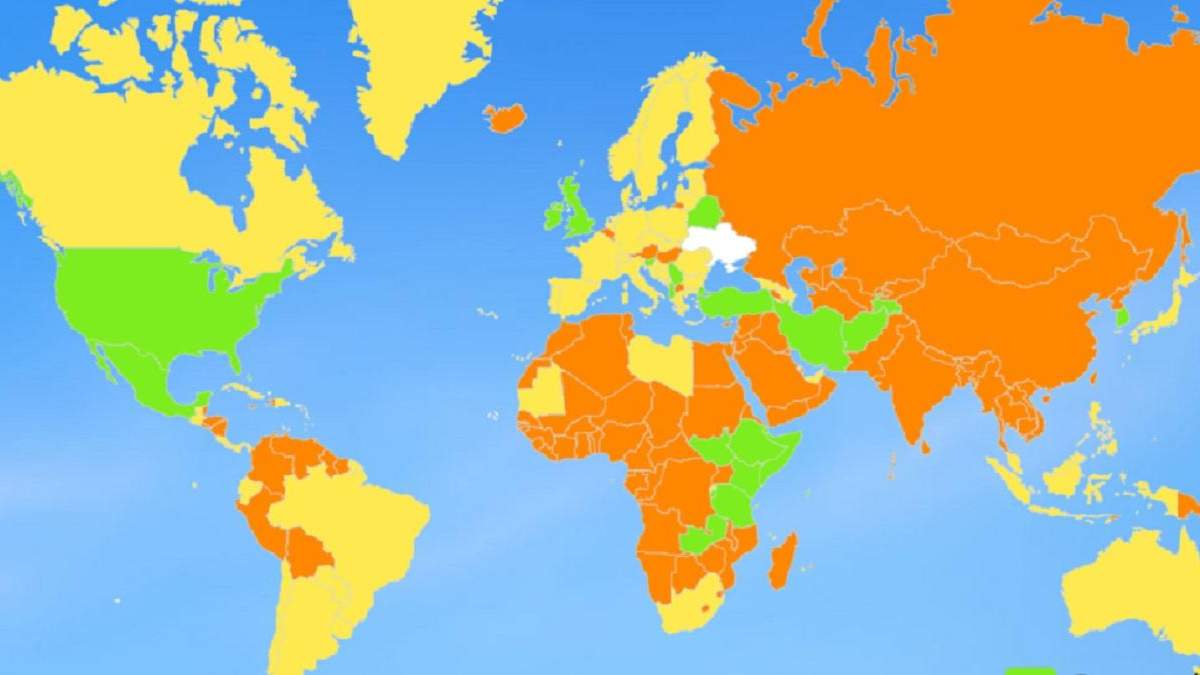 В Украине презентовали интерактивную онлайн-карту для путешествий во времена пандемии: что известно В Украине презентовали интерактивную онлайн-карту для путешествий во времена пандемии: что известно