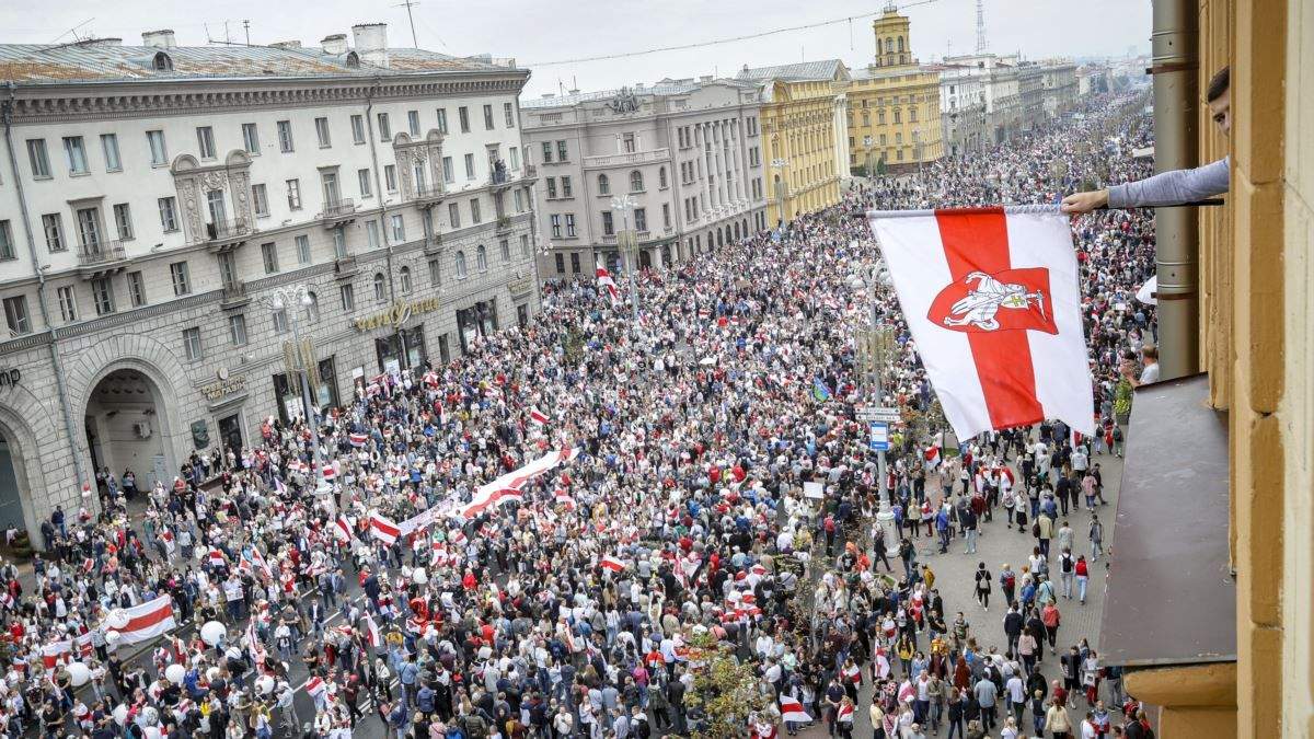 Протесты в беларуси 2020 фото