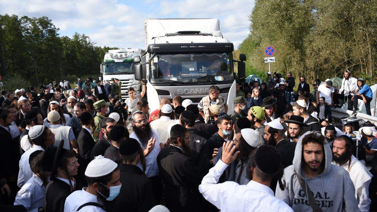 В хасидов на границе -коронавирус: они отказались от госпитализации В хасидов на границе -коронавирус: они отказались от госпитализации