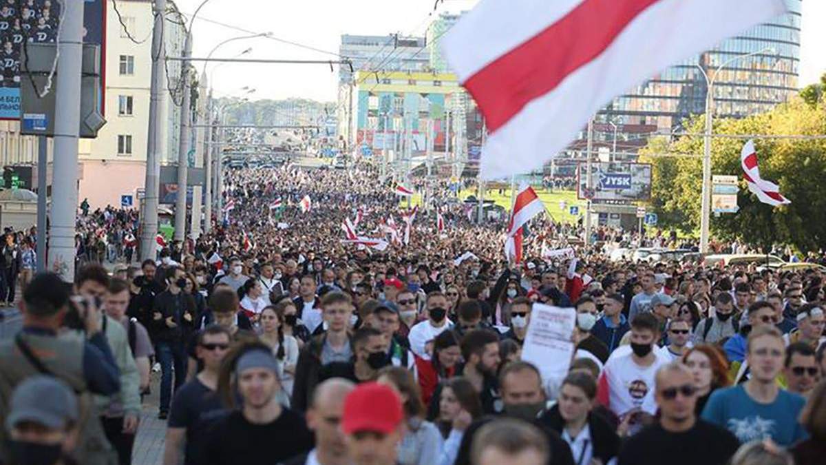 Протесты в Беларуси сегодня, 20 сентября 2020: новости и видео Протесты в Беларуси сегодня, 20 сентября 2020: новости и видео