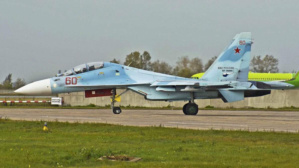 Браво, російській авіації! Знову зганьбилися (на фото Су-30М2) Браво, російській авіації! Знову зганьбилися (на фото Су-30М2)