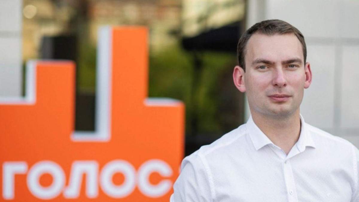 Народний депутат від "Голосу" Ярослав Железняк Народний депутат від "Голосу" Ярослав Железняк
