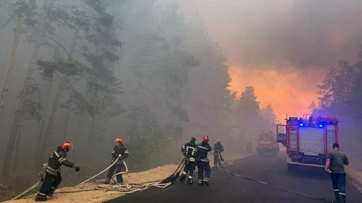 Лісові пожежі на Луганщині: слідство розглядає чотири версії Лісові пожежі на Луганщині: слідство розглядає чотири версії