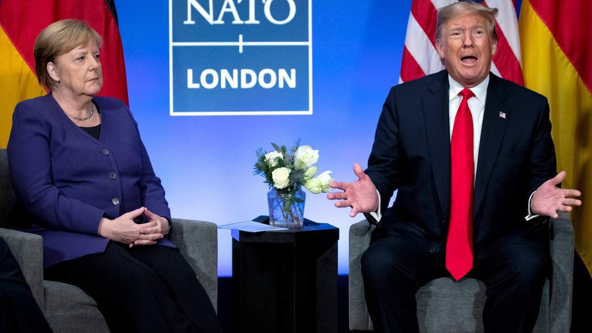 Трамп розповів, як Меркель відреагувала на критику Північного потоку-2 Трамп розповів, як Меркель відреагувала на критику Північного потоку-2