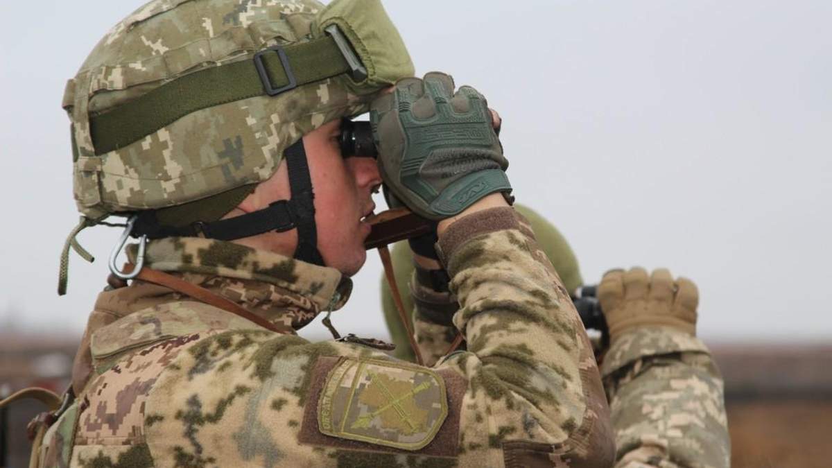 Українські позиції знову обстріляли Українські позиції знову обстріляли