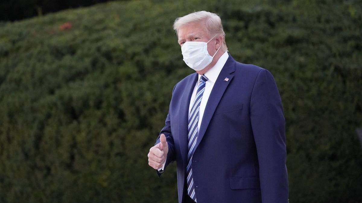 Трамп забыл, делали ли ему обязательный тест на COVID-19 до дебатов Трамп забыл, делали ли ему обязательный тест на COVID-19 до дебатов