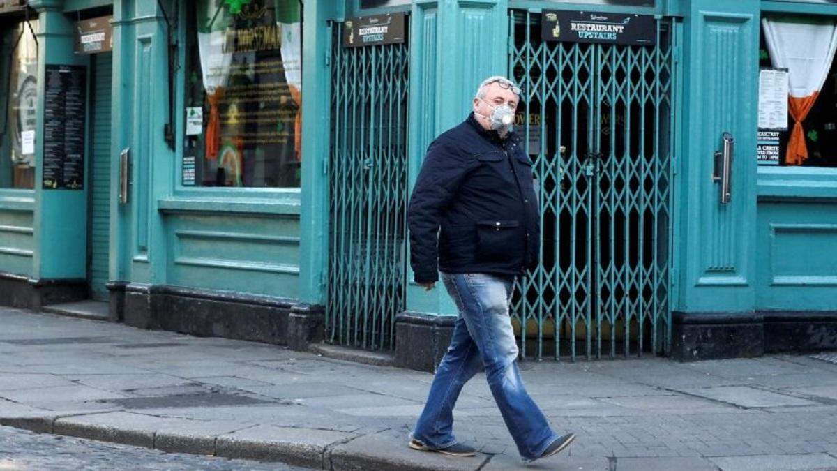 Ірландія поновила жорсткий карантин Ірландія поновила жорсткий карантин