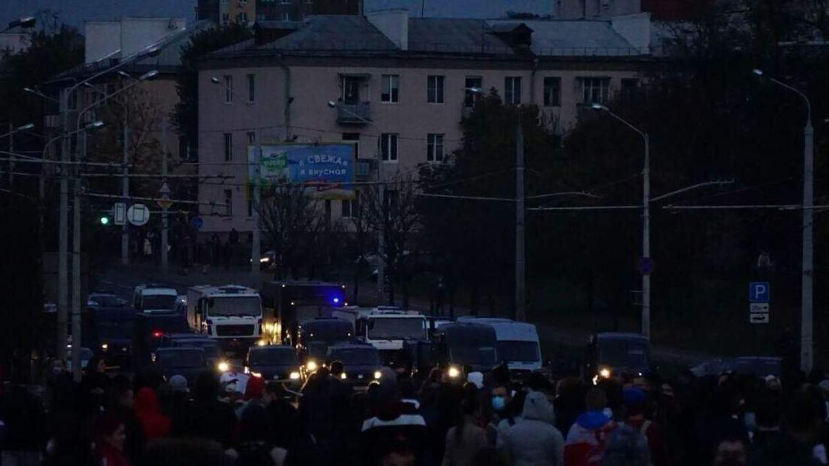 Протести в Білорусі 25 жовтня 2020: новини, відео Протести в Білорусі 25 жовтня 2020: новини, відео