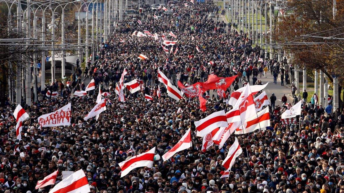 Оппозиция Беларуси получила премию Сахарова 2020 от Европарламента Оппозиция Беларуси получила премию Сахарова 2020 от Европарламента