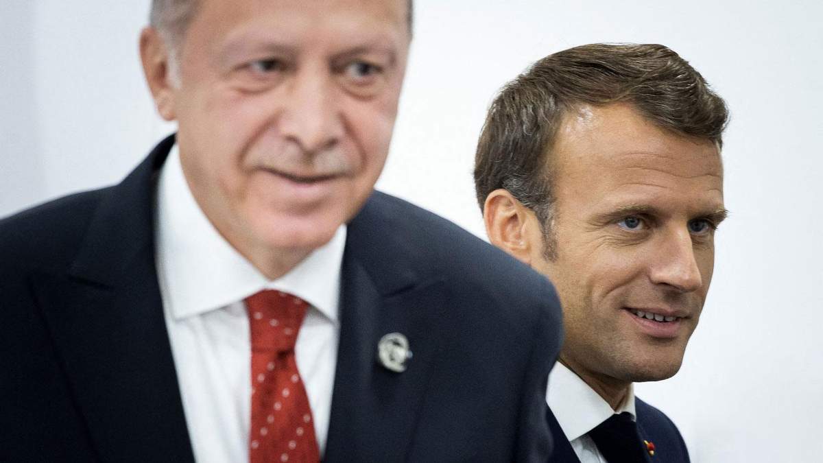Реджеп Таїп Ердоган і Еммануель Макрон Реджеп Таїп Ердоган і Еммануель Макрон