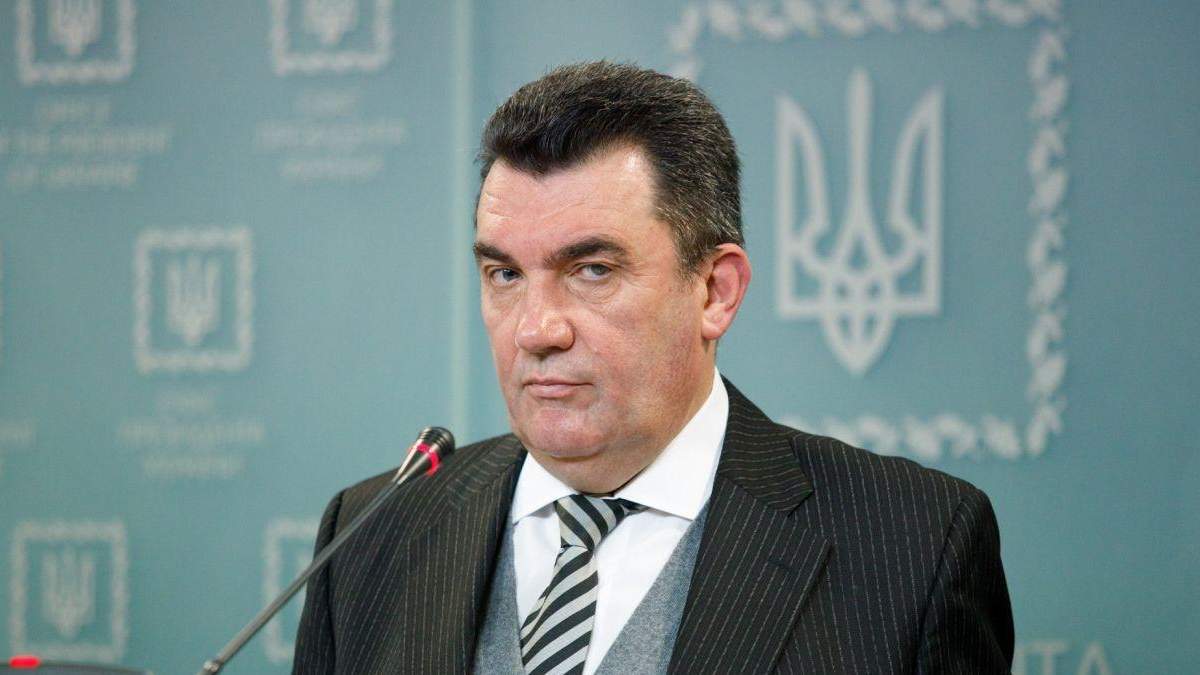 Голова РНБО Олексій Данілов Голова РНБО Олексій Данілов