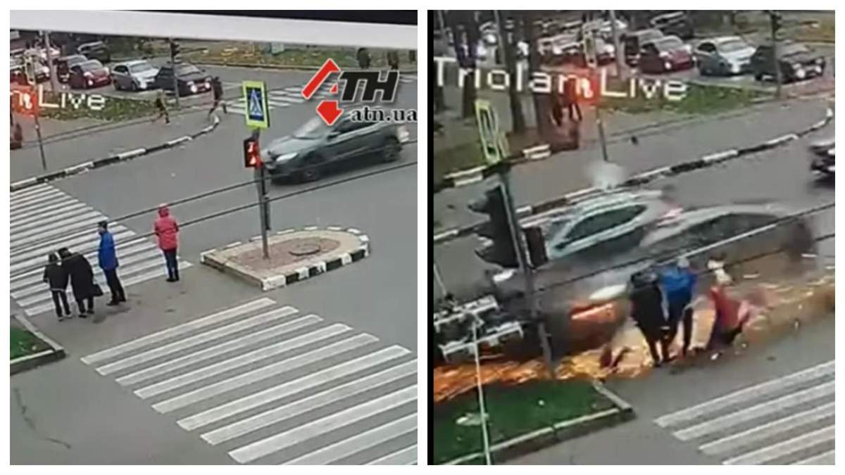 ДТП на проспекті Науки у Харкові: відео наїзду на людей 18+ ДТП на проспекті Науки у Харкові: відео наїзду на людей 18+