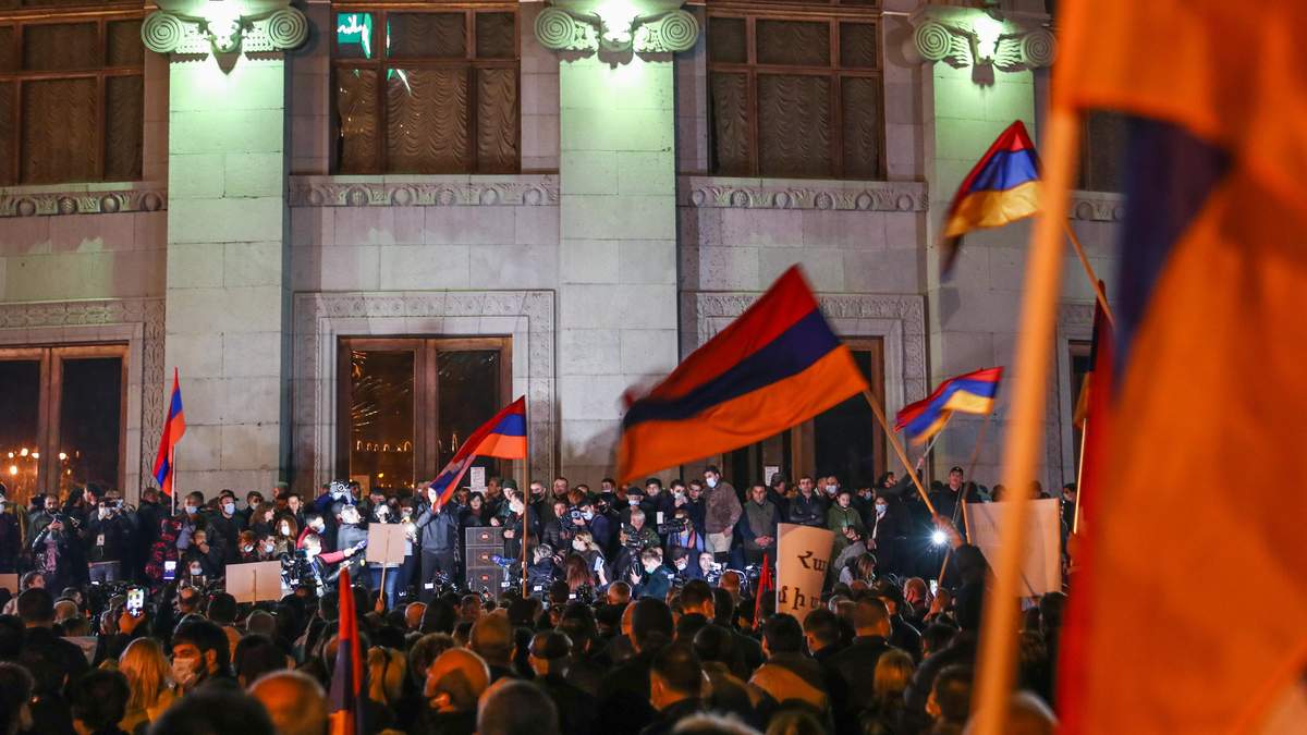 Протести в Вірменії 16 листопада 2020: новини сьогодні, фото, відео Протести в Вірменії 16 листопада 2020: новини сьогодні, фото, відео